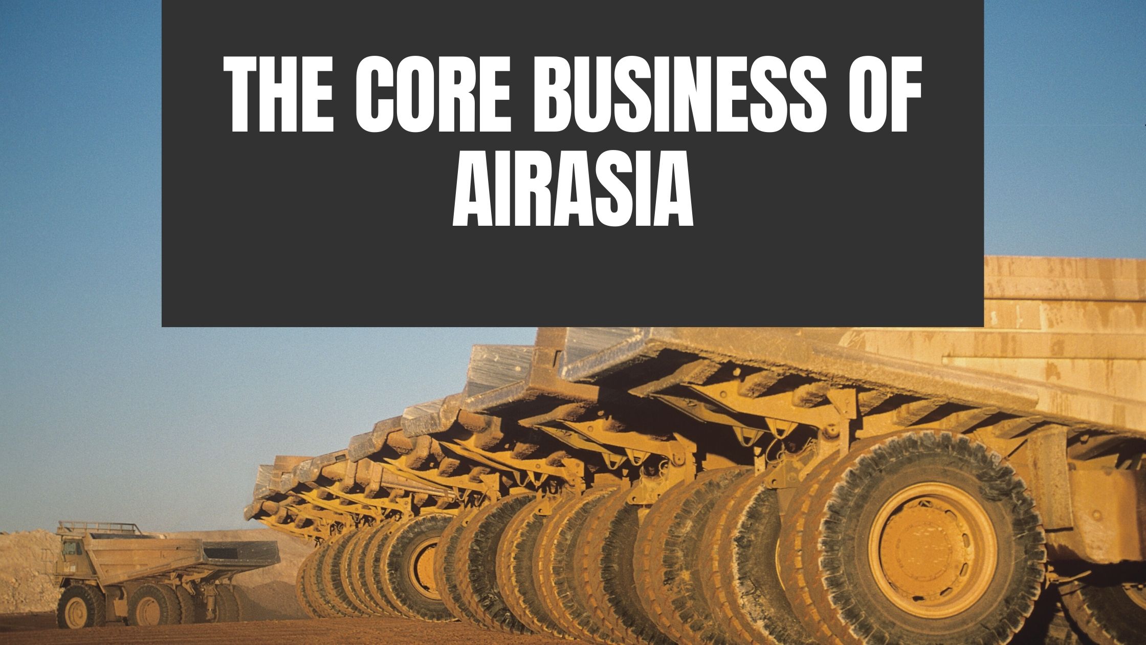The core business of AirAsia